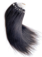 Ms Fenda Hair 100% Virgin Hair #Natural Color  Light Yaki Micro Loop Ring Hair Extension