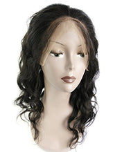 Ms Fenda Hair 22"x4"x2" 360 Degree Circle Lace Band Frontal 100% Peruvian Human Hair Body Wave Natural Hairline Lace Slightly Bleached Lace Frontal for Ponytail