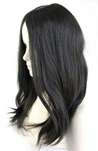 Ms Fenda Virgin European Human Hair Natural Black Color Natural Straight Style Medium Cap Size 1piece/lot 4x4 Silk Base Jewish Wig Kosher Wig