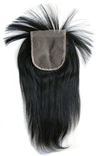 MsFenda Hair Top Quality 100% Peruvian Raw Virgin Straight 8"-22" Natural Color 1Piece/Lot with Same Length Bangs Free Part 4x4 Lace Closure