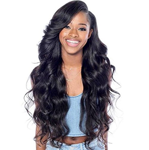 Ms Fenda Brazilian Remy Human Hair Body Wave 180% High Density 360 Lace Frontal Wigs