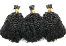 Ms Fenda Hair 3 Bundles/lot 10.5oz(300gram) Afro Kinky Curly 4B-4C Kinky Curly Style Virgin Brazilian Human Hair Bulk for Braiding