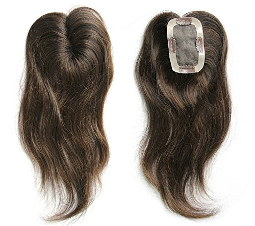 Ms Fenda Hair 2.5inch*4inch Thin Skin PU Around Mono Net Base Virgin European Hair Top Closures for Women