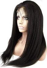 Ms Fenda Hair  Remy Virgin Peruvian Human Hair Italian Yaki style Medium Size Cap 1Piece/lot Lace Front Wigs (10-24inch)
