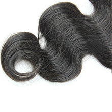 MsFenda Hair Top Quality 100% Virgin Brazilian Remy Body Wave 8"-18" Natural Color Cheap Brazilian Hair Closure Sale (14inch, free part)