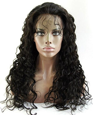 Ms Fenda Hair High Density Kinky Curly Dark Brown Color #2 Medium Size Cap 1Piece/lot Remy Virgin Peruvian Human Hair Lace Front Wigs (12-24inch)