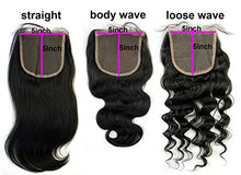 Ms Fenda Hair Natural Color Straight Body Wave Deep Wave Deep Wave Knots Bleached 100% Raw Remy Virgin Peruvian Human Hair 1Piece/lot Free Part 5x5 Lace Closure(8inch-22inch)