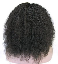 Ms Fenda Hair Natural Color Medium Cap Size 100% Remy Virgin Brazilian Human Hair Afro Kinky Curly 4b-4c Kinky Curly Full Lace Wigs