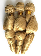Ms Fenda Hair Golden Blonde Color #22 Loose Wave Style Virgin Malaysian Human Hair Weaving Wefts 10.5oz(300gram) 3Bundles/Lot
