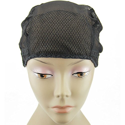 MsFenda Lace Wig Making Cap, Glueless Wig Cap, Weaving Mesh Net Cap, flexible Wig Cap