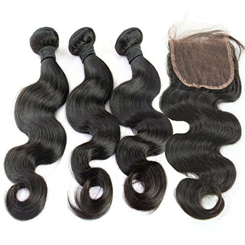 MsFenda hair 100% Virgin Brazilian Weave for Cheap Body Wave 3pcs 10
