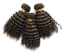 Ms Fenda Hair Light Brown Color #4 Kinky Curly Style Virgin Brazilian Human Hair Weaving Wefts 10.5oz(300gram) 3Bundles/Lot