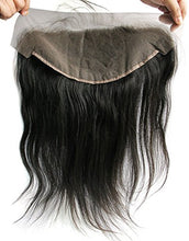 Ms Fenda Hair 100% Raw Remy Virgin Brazilian Human Hair Straight style Knots Slightly Bleached 13"x6" Lace Frontal Closure 10"-22" in Stock