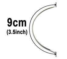 Ms Fenda Hair 12Pieces/lot 90mm C Shape Curved Hand Sewing/Weaving Needles for Human Hair Extension Sew-in