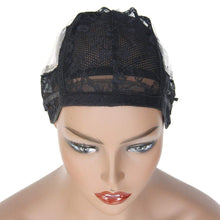 Ms Fenda Lace Wig Making Cap Weaving Cap Dissolved Wig Caps for DIY Wigs Makers(1pc, black)