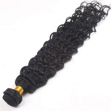 MsFenda Hair Malaysian Deep Wave Hair Extention 1Pcs Length 10"-30" 100g/pcs 100% Weave Human Virgin Hair Natural Color