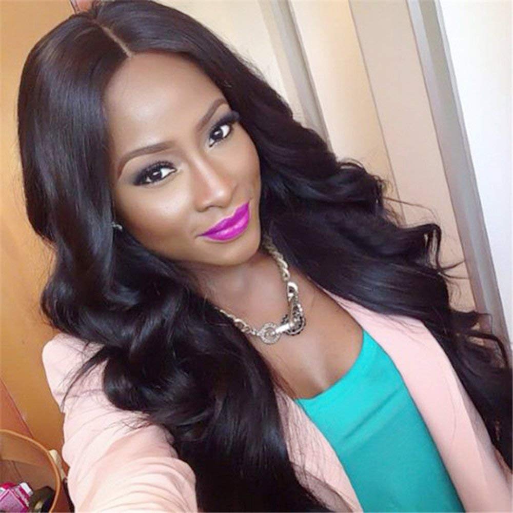 Ms Fenda Full Lace Wigs Brazilian Virgin Hair Human Hair 130% Density Wigs For Black Women Glueless Full Lace Wigs