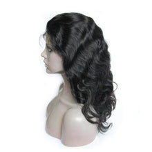 Ms Fenda 360 Lace Frontal Wig 180% Density Brazilian Remy Human Hair Adjustable Wigs with Baby Hair Full Lace High Density Wig for Black Women