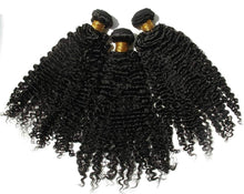Ms Fenda 100% Brazilian Virgin Human Hair Natural Color 3B 3C Kinky Curly Weaving Weft 3 Bundles
