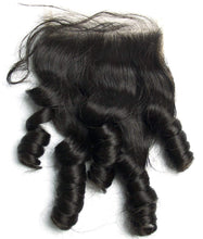 Ms Fenda Hair Natural Color Funmi Curl Loose Curl Knots Bleached 100% Raw Remy Virgin Peruvian Human Hair Free Part 4x4 Lace Closure(8inch-22inch)