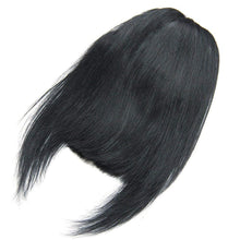 Ms Fenda Straight Remy Human Hair Clip-on Bangs Same Length Hair Bangs