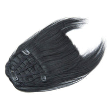 Ms Fenda Straight Remy Human Hair Clip-on Bangs Same Length Hair Bangs