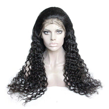 Ms Fenda Deep Curly 360 Lace Frontal Wig 180% Density Peruvian Remy Human Hair Adjustable Wigs with Baby Hair High Density Wig for Black Women