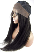 Ms Fenda Hair  Remy Virgin Peruvian Human Hair Italian Yaki style Medium Size Cap 1Piece/lot Lace Front Wigs (10-24inch)