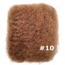 Ms Fenda Hair Afro Kinky Curly Human Hair Bulk for Dreadlocks Twists Braids