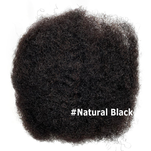 Ms Fenda Hair Afro Kinky Curly Human Hair Bulk for Dreadlocks Twists Braids