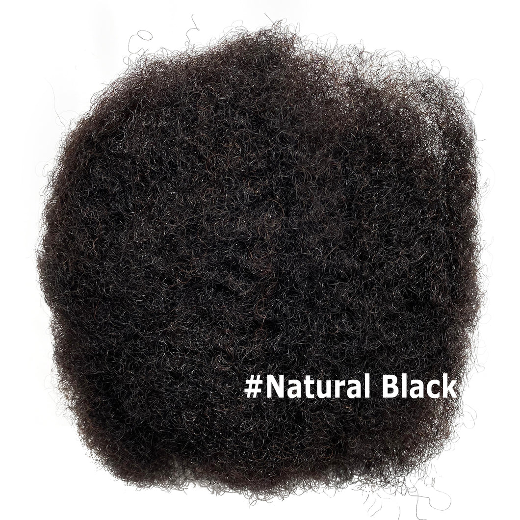 Ms Fenda Hair Afro Kinky Curly Human Hair Bulk for Dreadlocks Twists Braids