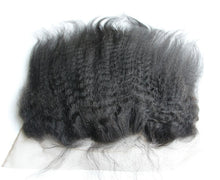 Ms Fenda 100% Raw Remy Virgin Brazilian Human Hair Kinky Straight 13x6 Lace Frontal