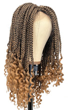 Ms Fenda Hand Tied Braiding Synthetic Lace Wigs T Wigs