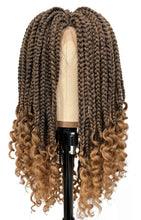Ms Fenda Hand Tied Braiding Synthetic Lace Wigs T Wigs