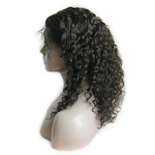 Ms Fenda Brazilian Remy Human Hair Deep Wave 180% High Density 360 Lace Frontal Wigs