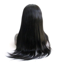 Ms Fenda Brazilian Remy Human Hair Straight 180% High Density 360 Lace Frontal Wigs
