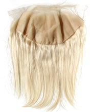 Ms Fenda Customized Straight Malaysian Virgin Hair Platinum Color #60 13x6 Lace Frontal