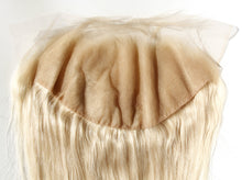 Ms Fenda Customized Straight Malaysian Virgin Hair Platinum Color #60 13x6 Lace Frontal