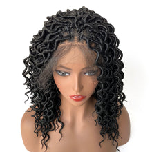 Ms Fenda 6 Packs Hand Tied Heat Resistant Synthetic Braiding 5"x5" Lace Parting Wigs(16inch)
