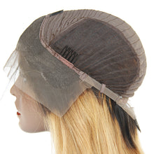 Ms Fenda Ombre Color #T1b/27 Brazilian Virgin Human Hair Natural Straight Lace Front Wigs