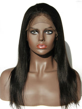 Ms Fenda Brazilian Virgin Human Hair Light Yaki Style 150% Density 13x6 Lace Wigs