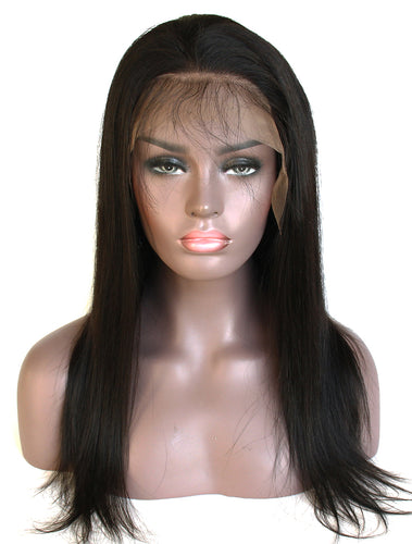 Ms Fenda Brazilian Virgin Human Hair Straight Style 150% Density 13x6 Lace Wigs