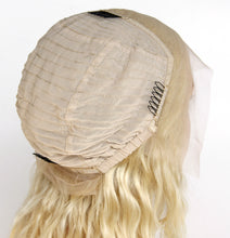 Ms Fenda Brazilian  Human Hair Blonde Color #613 Natural Wave 150% Density Short Bob Lace Wigs