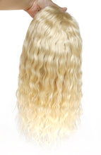 Ms Fenda Brazilian  Human Hair Blonde Color #613 Natural Wave 150% Density Short Bob Lace Wigs