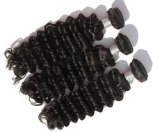 Ms Fenda 100% Brazilian Human Hair Bundles Deep Wave Weaving Wefts (3 bundles)