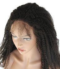 Ms Fenda Brazilian Virgin Human Hair Afro Kinky Curly 4B 4C Style 130% Density Lace Wigs