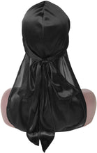 Unisex Silk Satin Breathable Durag Cap Hair Accessory