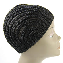 MsFenda Cornrows cap for easier sew in braided wig caps crotchet spider braiding wig cap weaving cap with braids(3pcs/lot)