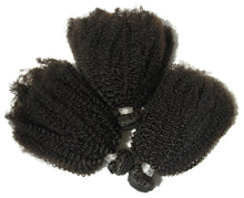 Ms Fenda Brazilian Virgin Human Hair Weaving Wefts 3 Bundles 1 piece 4x4 closure (Afro Kinky Curly)