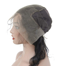 Ms Fenda Hair 100% Raw Remy Virgin Brazilian Human Hair Body Wave Slightly Bleached Knots style 13"x6" Lace Frontal Closure with Back Sew-in Weaving Cap